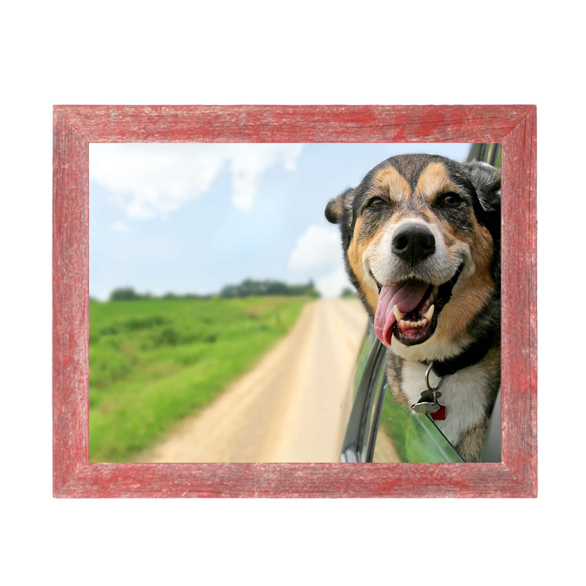 12X18  Rustic Red Picture Frame - Minihomy