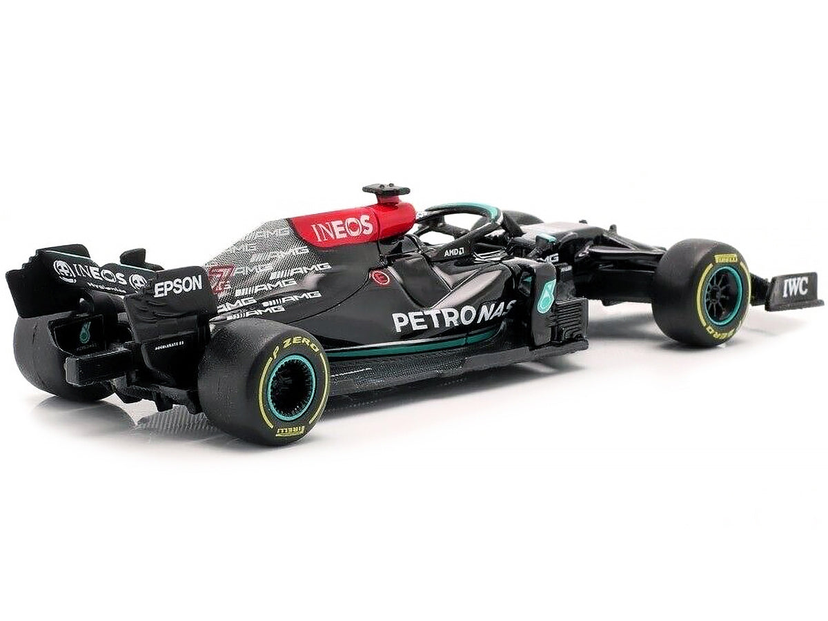 Mercedes-AMG F1 W12 E Performance #77 Valterri Bottas F1 Formula One (2021) 1/43 Diecast Model Car by Bburago - Minihomy