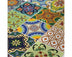 6" X 6" Mediterranean Brights Mosaic Peel And Stick Removable Tiles - Minihomy