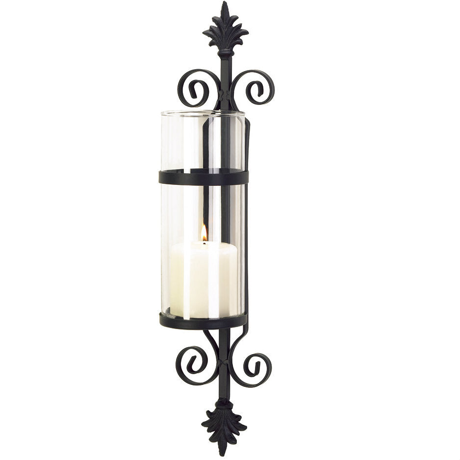 Matte Black Wall Candle Column - Minihomy