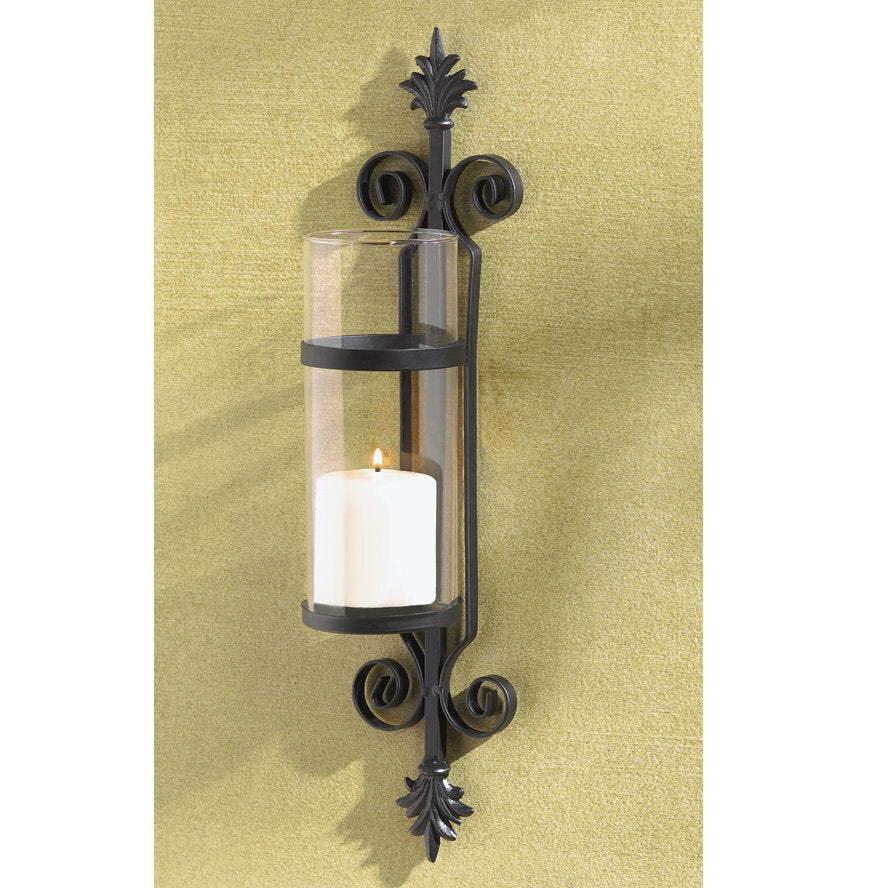 Matte Black Wall Candle Column - Minihomy