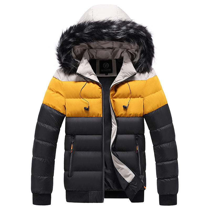 Winter Jacket Casual Warm Thick Waterproof Parkas Coat Men