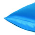 Blue Dreamy Set Of 2 Silky Satin King Pillowcases - Minihomy