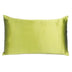 Lemongrass Dreamy Set Of 2 Silky Satin King Pillowcases - Minihomy