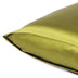 Lemongrass Dreamy Set Of 2 Silky Satin King Pillowcases - Minihomy