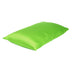 Bright Green Dreamy Set Of 2 Silky Satin King Pillowcases - Minihomy