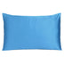 Bright Blue Dreamy Set Of 2 Silky Satin King Pillowcases - Minihomy