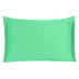 Green Dreamy Set Of 2 Silky Satin King Pillowcases - Minihomy