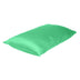 Green Dreamy Set Of 2 Silky Satin King Pillowcases - Minihomy