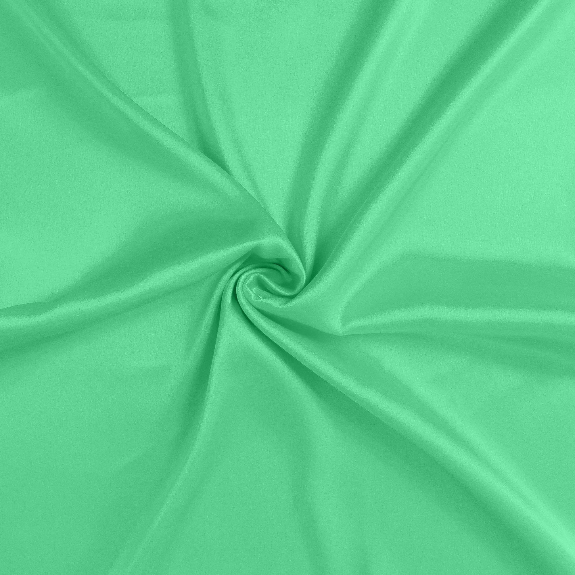 Green Dreamy Set Of 2 Silky Satin King Pillowcases - Minihomy