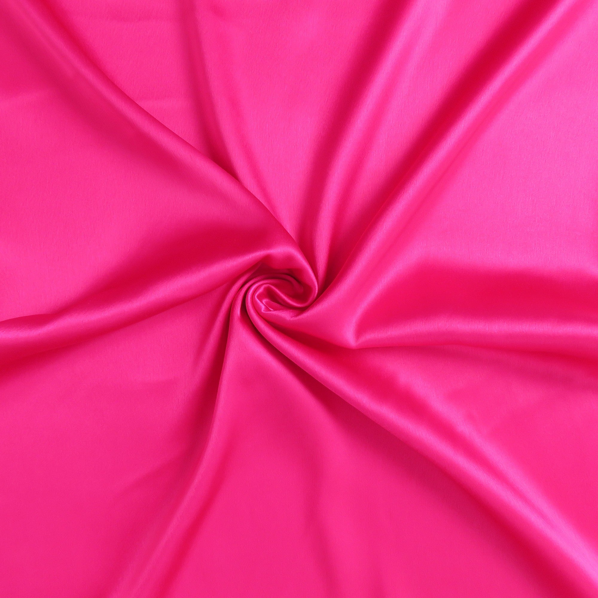 Fuchsia Dreamy Set Of 2 Silky Satin King Pillowcases - Minihomy