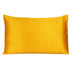 Goldenrod Dreamy Set Of 2 Silky Satin King Pillowcases - Minihomy