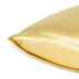 Gold Dreamy Set Of 2 Silky Satin Standard Pillowcases - Minihomy