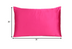 Fuchsia Dreamy Set Of 2 Silky Satin Standard Pillowcases - Minihomy