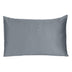 Dark Gray Dreamy Set Of 2 Silky Satin Standard Pillowcases - Minihomy