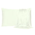 Ivory Dreamy Set Of 2 Silky Satin Standard Pillowcases - Minihomy