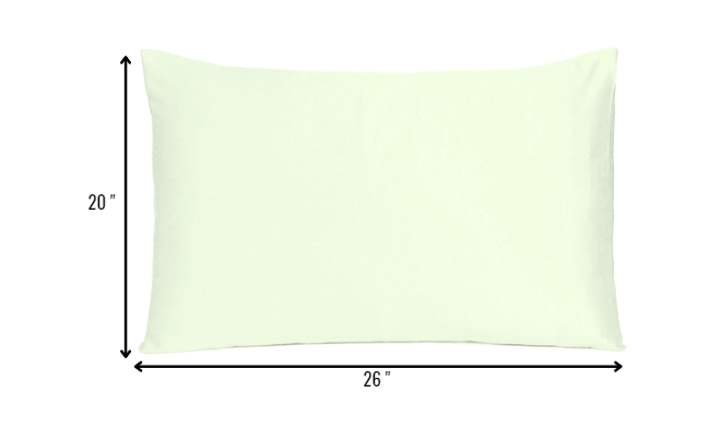 Ivory Dreamy Set Of 2 Silky Satin Standard Pillowcases - Minihomy