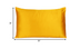 Goldenrod Dreamy Set Of 2 Silky Satin Standard Pillowcases - Minihomy