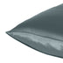 Gray Dreamy Set Of 2 Silky Satin Queen Pillowcases - Minihomy