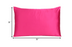 Fuchsia Dreamy Set Of 2 Silky Satin Queen Pillowcases - Minihomy