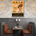 24" X 32" Asia Via Honolulu Vintage Travel Wall Art - Minihomy