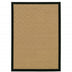 2' X 4' Beige and Black Indoor Outdoor Area Rug - Minihomy