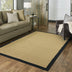 2' X 4' Beige and Black Indoor Outdoor Area Rug - Minihomy