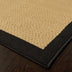 2' X 4' Beige and Black Indoor Outdoor Area Rug - Minihomy