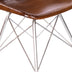 Light Brown Leather Side Chair - Minihomy