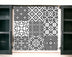 4" X 4" Gray And White Mosaic Peel And Stick Removable Tiles - Minihomy