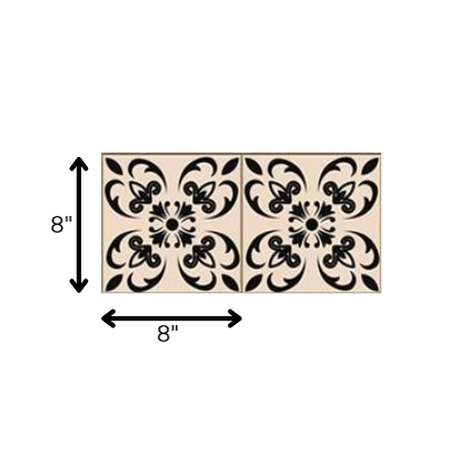 4" X 4" Mini Orchid Peel And Stick Removable Tiles - Minihomy