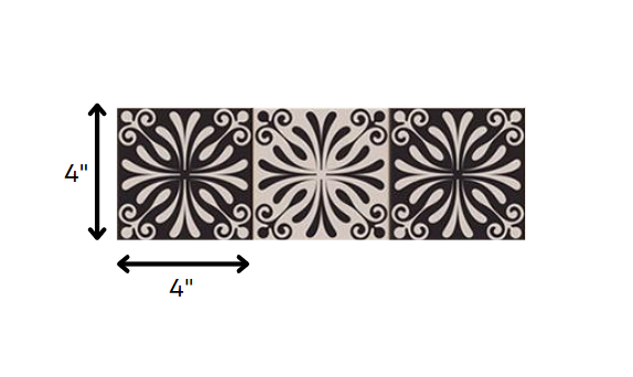 4" X 4" Cinnamon Swirl Peel And Stick Removable Tiles - Minihomy