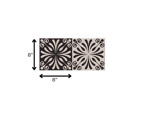 4" X 4" Cinnamon Swirl Peel And Stick Removable Tiles - Minihomy