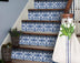 4" X 4" Wedgwood Blue And White Peel And Stick Removable Tiles - Minihomy