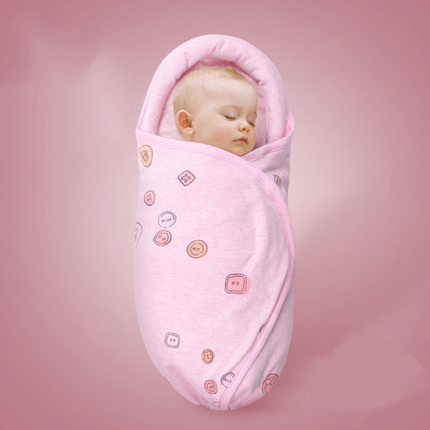 Newborn Baby Cotton Blanket Swaddle Cute Cartoon Toddler Winter Warm Sleeping Bags