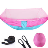 Fully Automatic Quick Opening Hammock With Mosquito Net - Minihomy