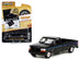 1992 Ford F-150 Nite Edition Pickup Truck Black with Blue Stripes "The Nite Is Young" "Vintage Ad Cars" Series 7 1/64 Diecast Model Car by Greenlight - Minihomy