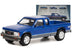 1991 GMC Sonoma Pickup Truck Blue Metallic and Gray "It's Not Just A Truck Anymore" "Vintage Ad Cars" Series 8 1/64 Diecast Model Car by Greenlight - Minihomy