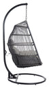 Basket Weave Gray Hanging Chair - Minihomy