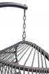 Basket Weave Gray Hanging Chair - Minihomy