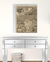 24" X 28" Vintage 1562 Map Of Early Americas Wall Art - Minihomy