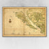 24" X 36" California As An Island C1650 Vintage Map Wall Art - Minihomy