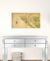 24" X 36" California As An Island C1650 Vintage Map Wall Art - Minihomy