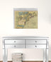 20" X 24" Vintage 1771  Map Of North America Wall Art - Minihomy