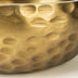 Antiqued Gold Hammered Artisan Low Bowl - Minihomy