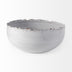 Artisan Gray White Ceramic Centerpiece Bowl - Minihomy