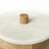 Brown Wooden Round Storage Box - Minihomy