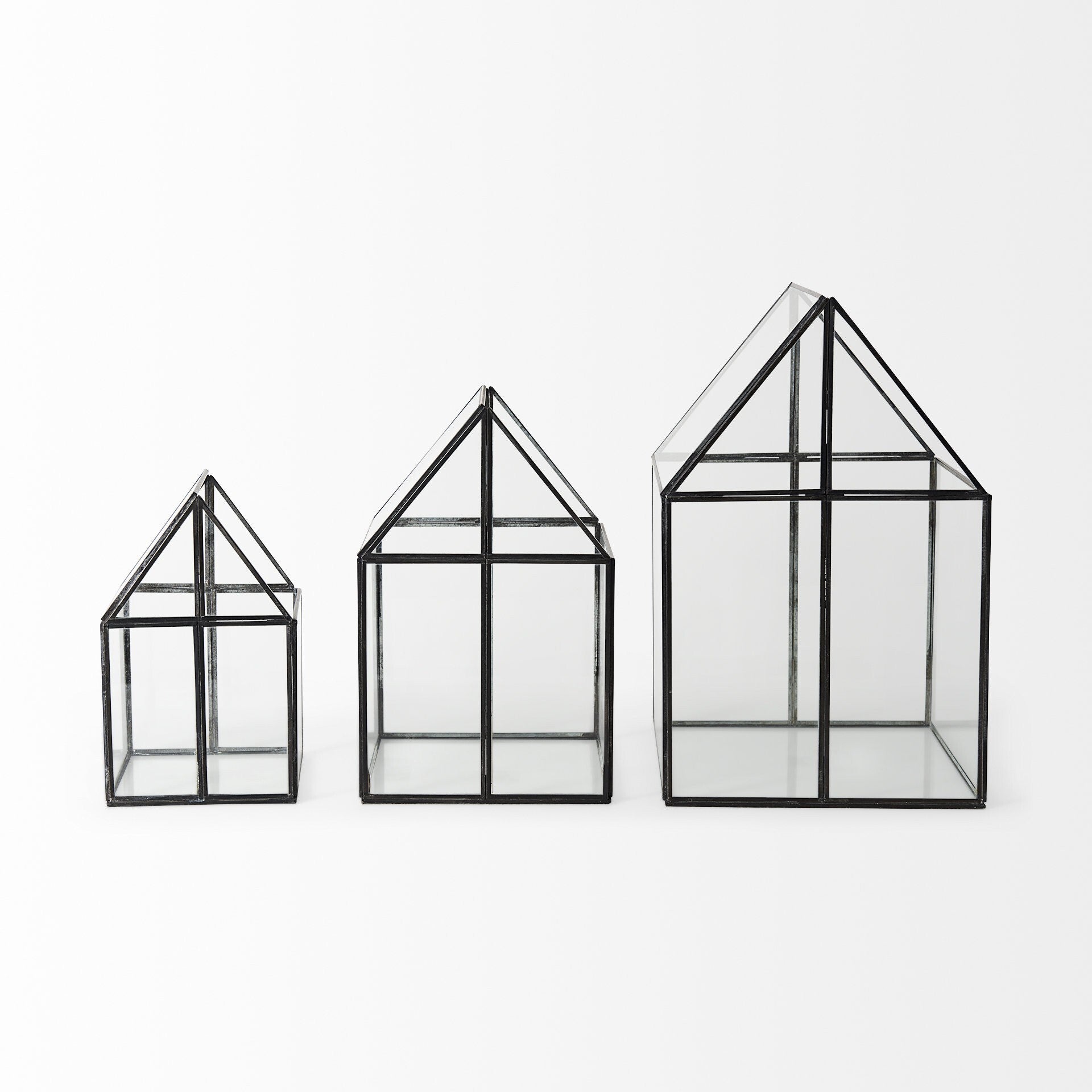 Petite House Shaped Glass Terrarium - Minihomy