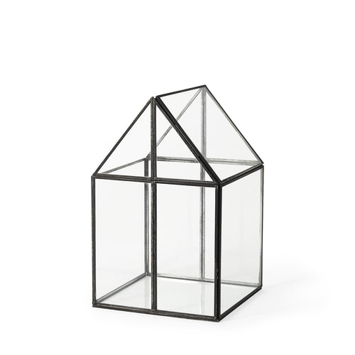 House Shaped Glass Terrarium