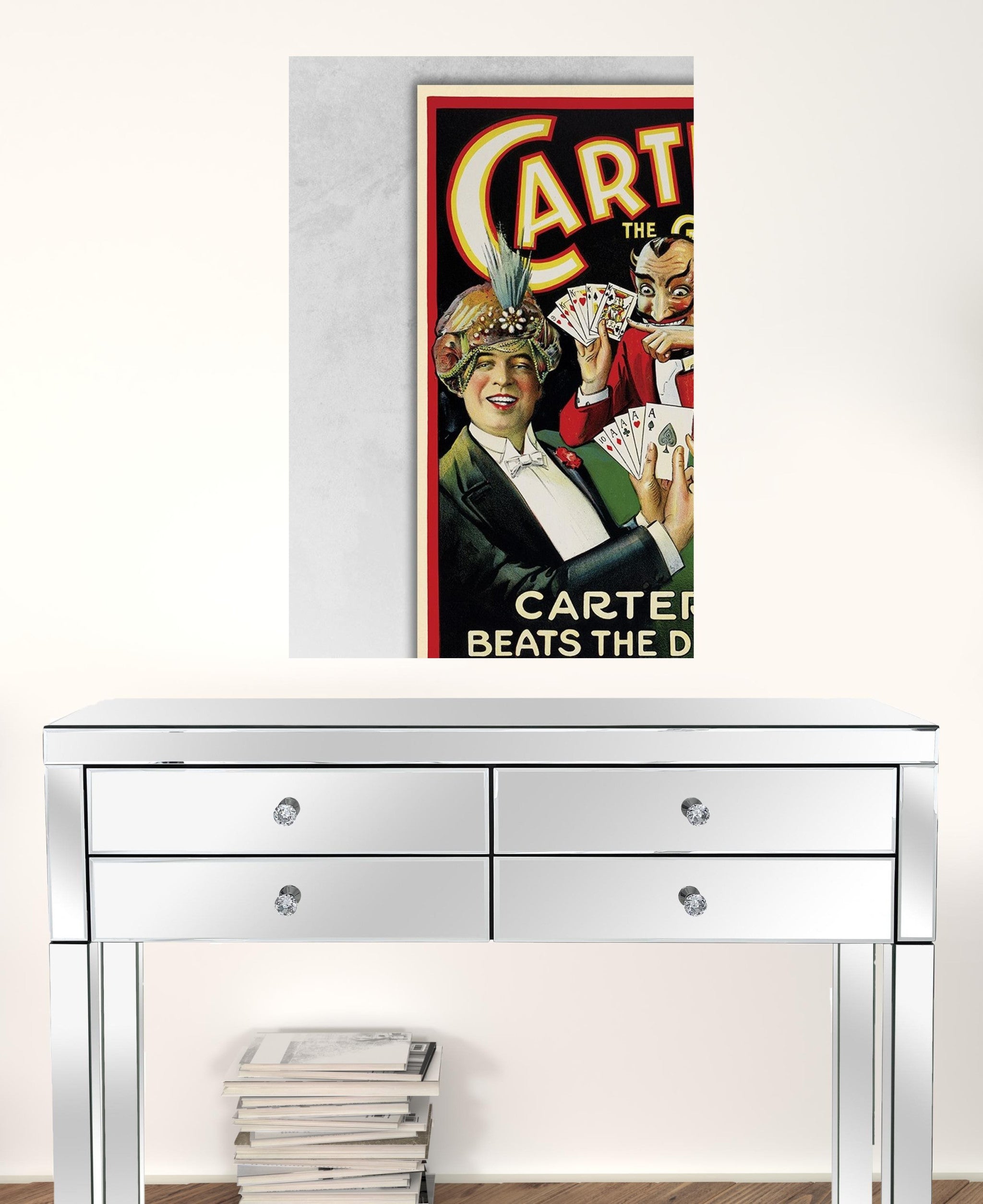 36" X 54" Vintage 1922 Carter Vintage Magic Poster Wall Art - Minihomy